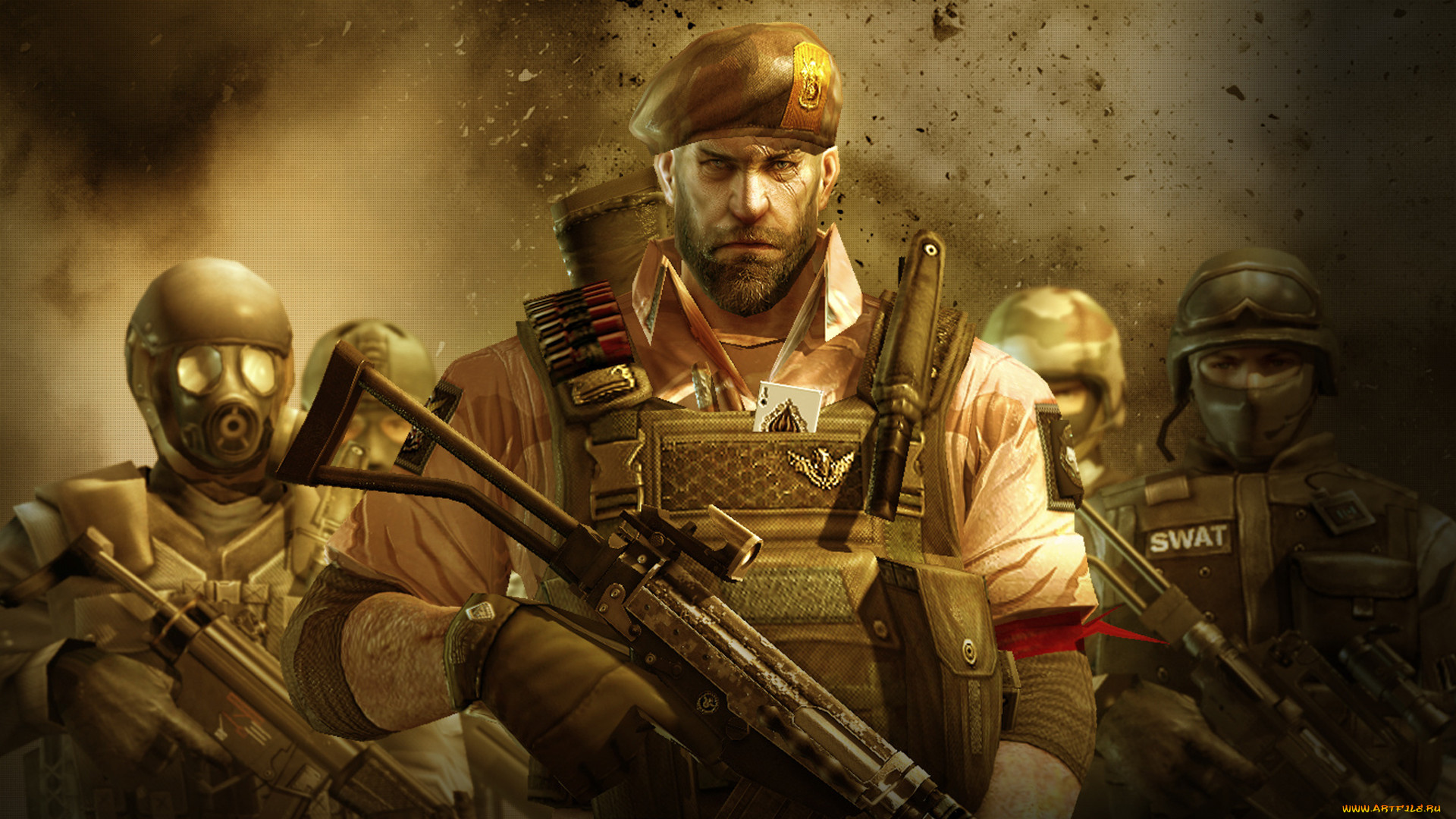  , cross fire, cross, fire, , action, 